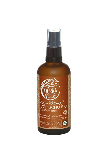 Zobrazit detail výrobku Tierra Verde Osvěžovač vzduchu – BIO Zklidňující dotek (lahvička 100 ml) Zobrazit detail výrobku Tierra Verde Osvěžovač vzduchu – BIO Zklidňující dotek (lahvička 100 ml)