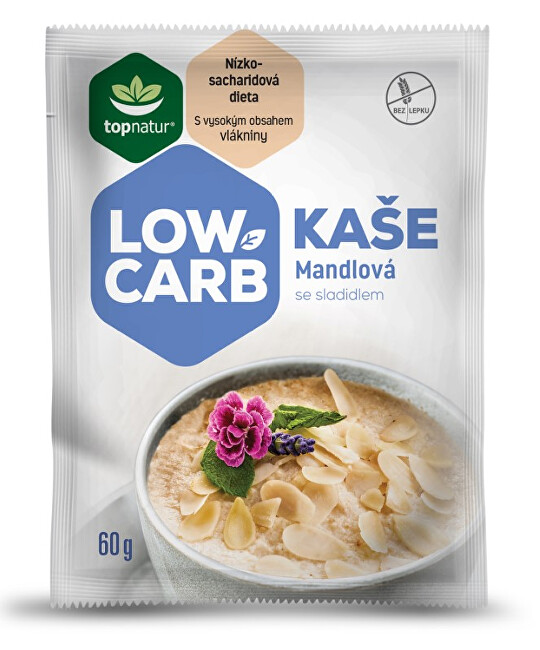 Zobrazit detail výrobku Topnatur LOW CARB kaše mandlová 25 x 60 g Zobrazit detail výrobku Topnatur LOW CARB kaše mandlová 25 x 60 g