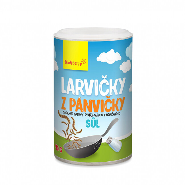 Zobrazit detail výrobku Wolfberry Larvičky z pánvičky - Sůl 40 g Wolfberry Zobrazit detail výrobku Wolfberry Larvičky z pánvičky - Sůl 40 g Wolfberry