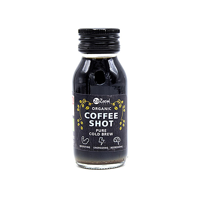 Zobrazit detail výrobku ZoZozial Coffee shot pure BIO 60 ml Zobrazit detail výrobku ZoZozial Coffee shot pure BIO 60 ml