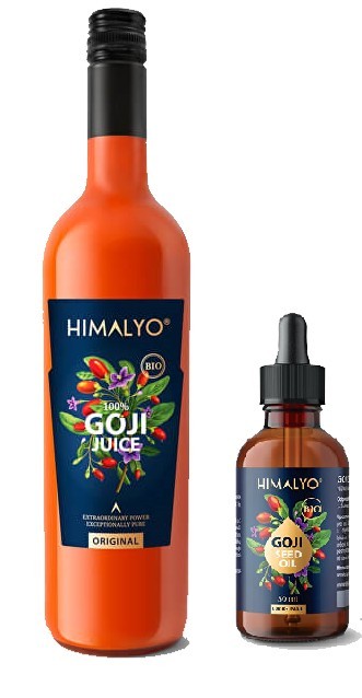 Zobrazit detail výrobku Himalyo BIO 100% Goji Juice 750 ml + BIO 100% Goji Seed Oil 30 ml Zobrazit detail výrobku Himalyo BIO 100% Goji Juice 750 ml + BIO 100% Goji Seed Oil 30 ml