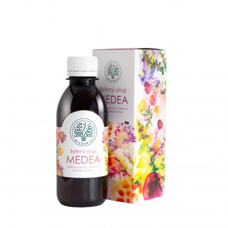 Zobrazit detail výrobku Bilegria MEDEA bylinný sirup pro duševní pohodu s kozlíkem a plicníkem 200 ml - SLEVA - POŠKOZENÝ OBAL Zobrazit detail výrobku Bilegria MEDEA bylinný sirup pro duševní pohodu s kozlíkem a plicníkem 200 ml - SLEVA - POŠKOZENÝ OBAL
