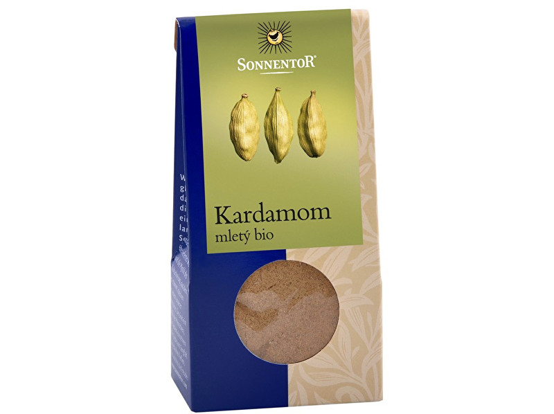 Zobrazit detail výrobku Sonnentor Bio Kardamon mletý 35g - SLEVA - poškozená krabička Zobrazit detail výrobku Sonnentor Bio Kardamon mletý 35g - SLEVA - poškozená krabička