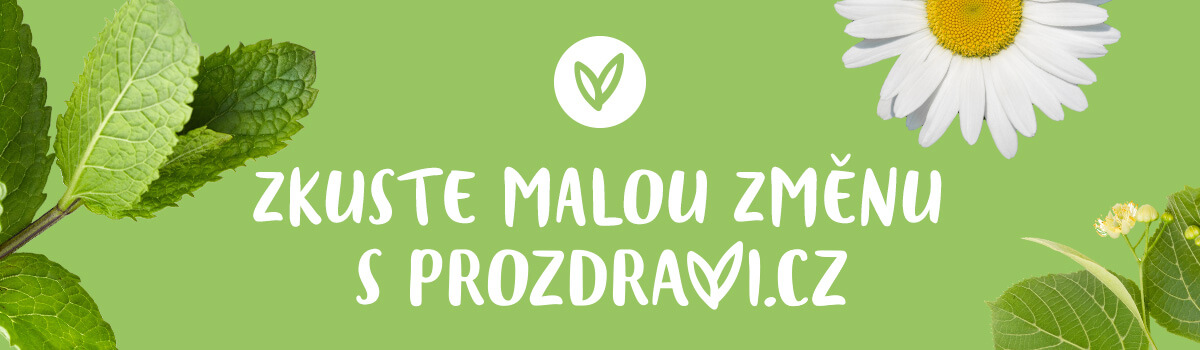 Zkuste malou změnu s Prozdravi.cz Zkuste malou změnu s Prozdravi.cz