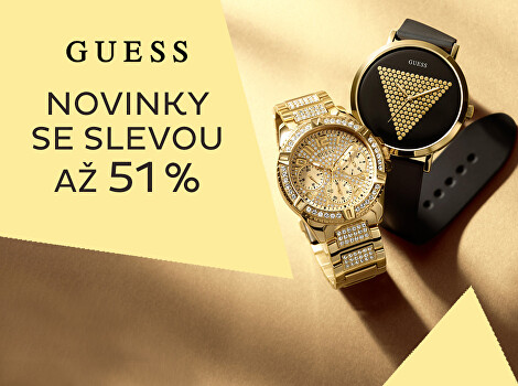 Hodinky Guess se slevou až 51 %