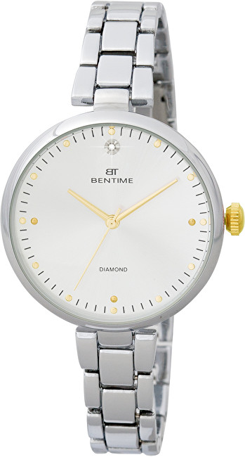 Hodinky Bentime Dámské hodinky s diamantem 027-9MB-PT12103B