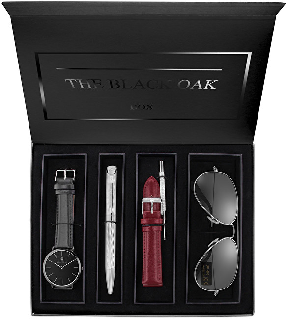 Hodinky Black Oak Dárkový set BX97051SET-903