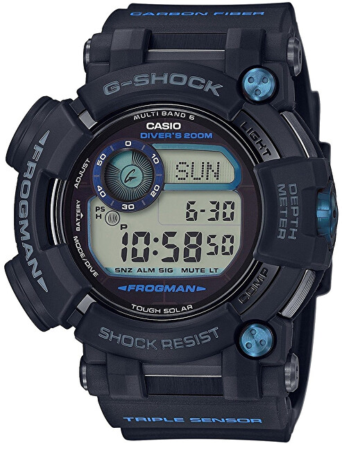 Casio G-Shock Frogman Sea GWF-D1000B-1ER Solar Rádiově řízené