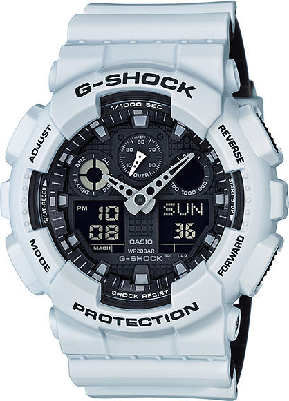 Hodinky Casio The G/G-SHOCK GA-100L-7AER Layered Band Military Color Special Edition
