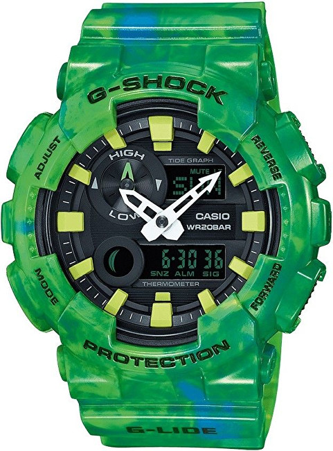 Hodinky Casio The G/G-SHOCK GAX-100MB-3AER G-Lide Limited Edition