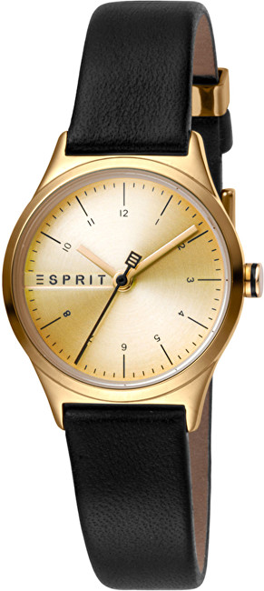 Hodinky Esprit Essential Mini Gold Black  ES1L052L0025