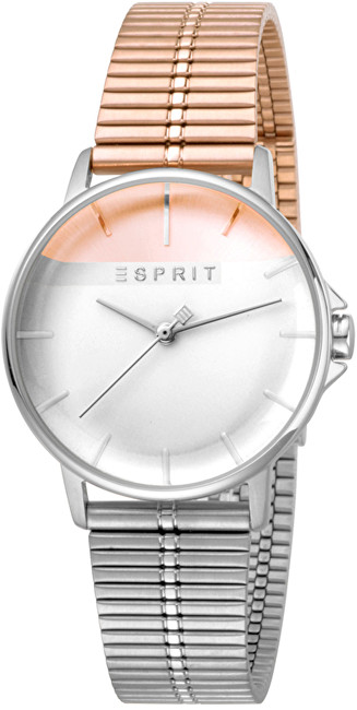 Hodinky Esprit Fifty - Fifty Rosegold Silver MB ES1L065M0105