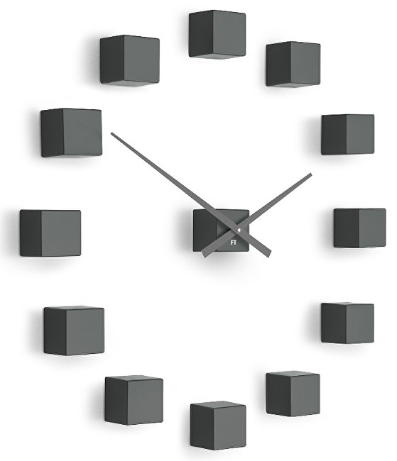 Hodinky Future Time Nalepovací hodiny Cubic Titanium FT3000TT