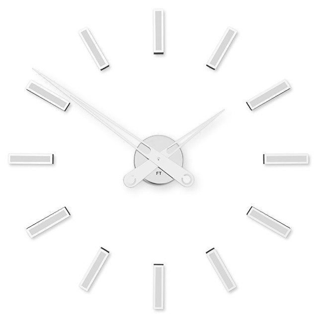 Hodinky Future Time Nalepovací hodiny Modular White FT9600WH