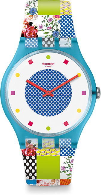 Hodinky Swatch Quilted Time SUOS108
