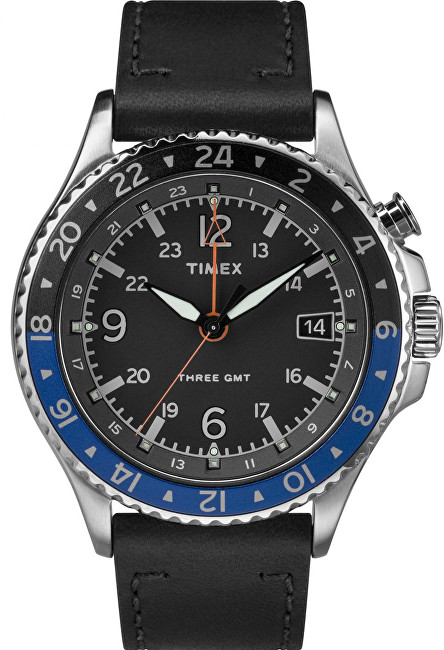 Hodinky Timex Allied Three GMT TW2R43600