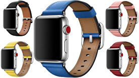 Apple Kožený řemínek s prošíváním 38 mm