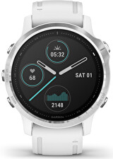 Garmin Fenix 6S Silver/White Band 010-02159-00