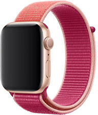 Wotchi Provlékací sportovní řemínek pro Apple Watch - Růžová 42/44 mm