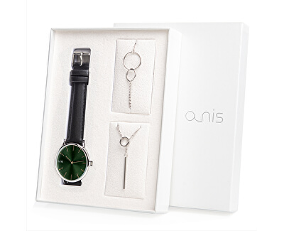 darkový set hodinek a šperků A-NIS