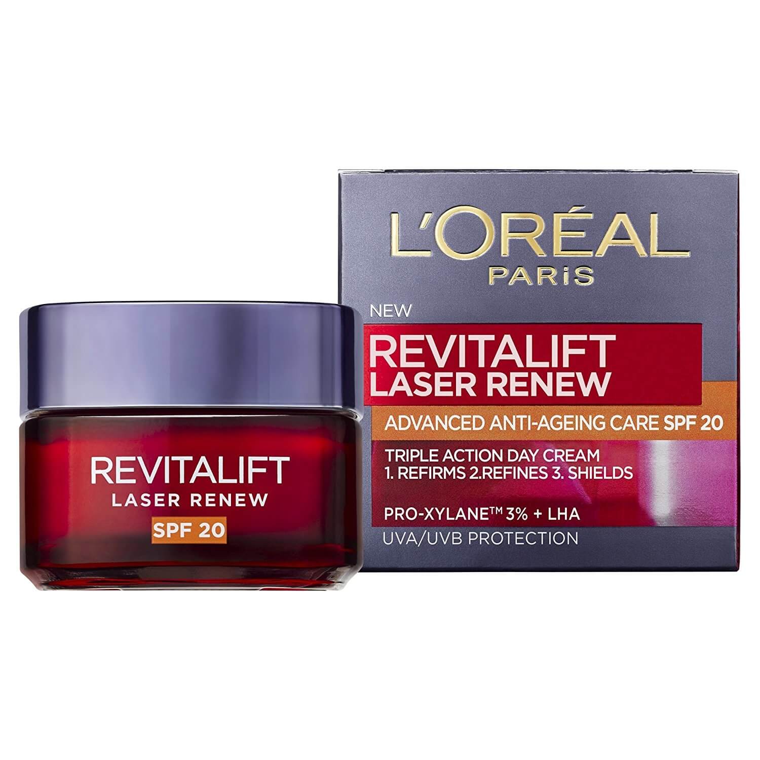 L´Oréal Paris Cremă de zi anti-rid SPF 20 Revitalift Laser Renew ...