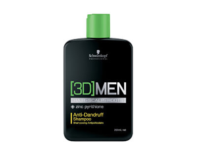 Šampon proti lupům pro muže 3D (Anti-Dandruff Shampoo) Šampon proti lupům pro muže 3D (Anti-Dandruff Shampoo)