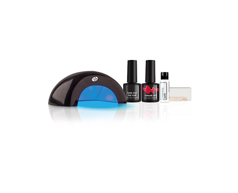 Rio Beauty Starter Kit Gel Unghii Cu Lampă Led Rio Ledc Transport
