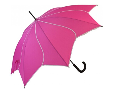 Dámský holový vystřelovací deštník Swirl Pink EDSSWP Dámský holový vystřelovací deštník Swirl Pink EDSSWP