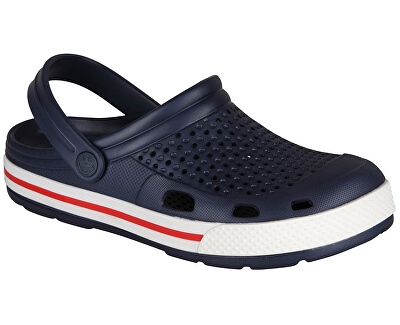 Pánské pantofle Lindo Navy/White 6403-100-2132 Pánské pantofle Lindo Navy/White 6403-100-2132