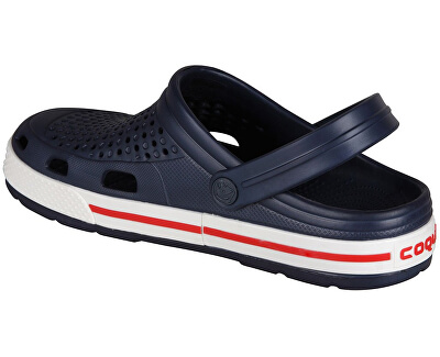 Pánské pantofle Lindo Navy/White 6403-100-2132 Pánské pantofle Lindo Navy/White 6403-100-2132