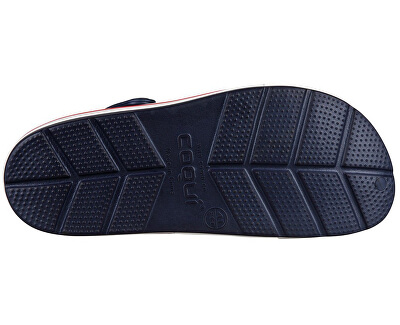Pánské pantofle Lindo Navy/White 6403-100-2132 Pánské pantofle Lindo Navy/White 6403-100-2132