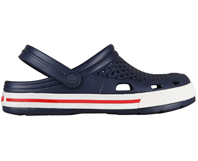 Pánské pantofle Lindo Navy/White 6403-100-2132 Pánské pantofle Lindo Navy/White 6403-100-2132