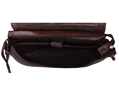 Pánská kožená taška 40036 Dark Brown Pánská kožená taška 40036 Dark Brown