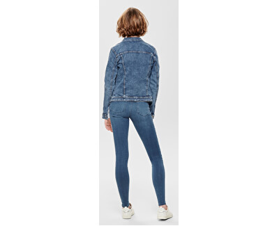 Dámská džínová bunda ONLTIA 15170682 Medium Blue Denim Dámská džínová bunda ONLTIA 15170682 Medium Blue Denim