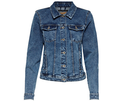 Dámská džínová bunda ONLTIA 15170682 Medium Blue Denim Dámská džínová bunda ONLTIA 15170682 Medium Blue Denim