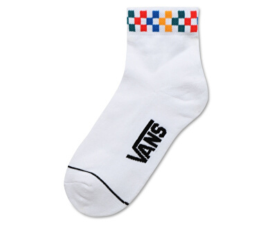 Ponožky Peek-A-Check Crew White VN0A3Z92WHT1 Ponožky Peek-A-Check Crew White VN0A3Z92WHT1