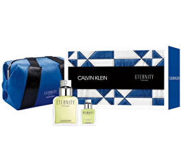 Calvin Klein Eternity For Men - EDT 100 ml + EDT 15 ml + kosmetická taštička