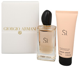 Armani Sì - EDP 100 ml + tělové mléko 75 ml