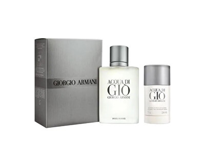 Acqua Di Gio Pour Homme - EDT 100 ml + tuhý deodorant 75 ml Acqua Di Gio Pour Homme - EDT 100 ml + tuhý deodorant 75 ml