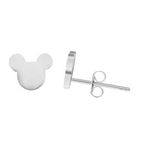 Designové ocelové náušnice Mickey Mouse - MAT