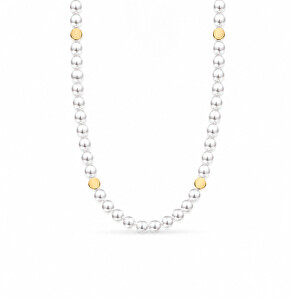 Elegantní náhrdelník se syntetickými perlami VAAXP1319G