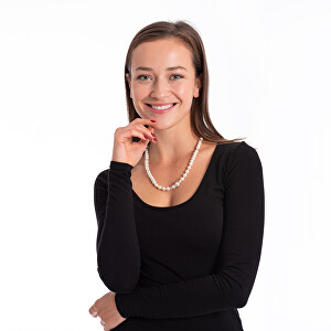 Elegantní perlový náhrdelník