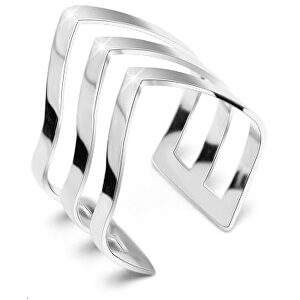 Elegantní trojitý prsten z oceli
