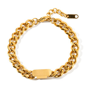 Masivní pozlacený náramek pro ženy VAAJDN20131-1G