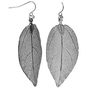 Měděné náušnice Vavřínové listy Laurel