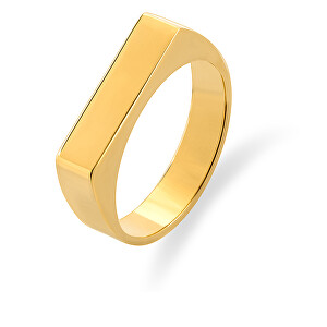 Nadčasový pozlacený prsten VABQJR017G