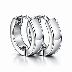 Ocelové náušnice kroužky