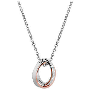 Originální partnerský náhrdelník pro dámy KNSC-064-RG