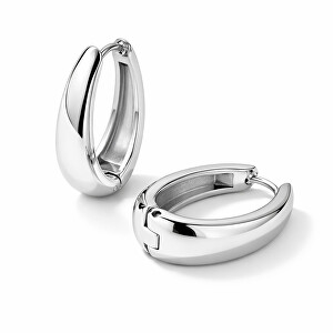 Stylové oválné náušnice z oceli VAAJDE2309071S