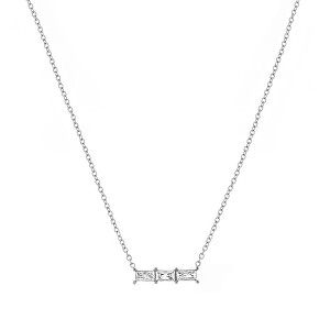 Třpytivý náhrdelník se zirkony VAAJDN21166S-WT